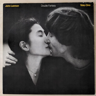 John Lennon & Yoko Ono- Double Fantasy Geffen Records  1980  LP Vinyl
