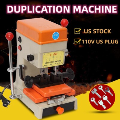 Multifunction Duplicator Machine 110V Vertical Cutting Cutter Drill Machine NEW