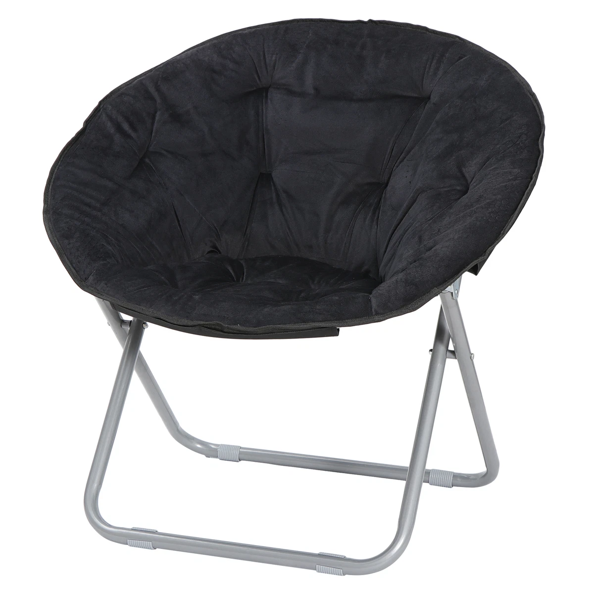 White fluffy saucer chair new arrivals