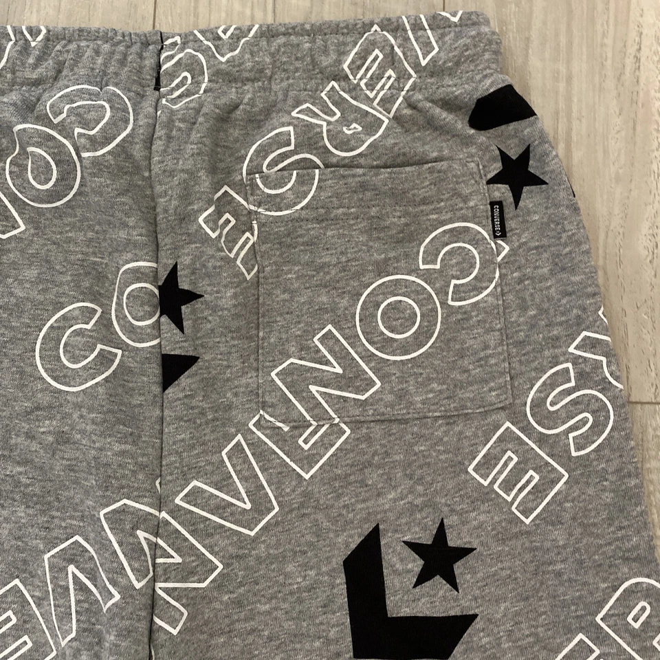 Флисовые шорты с логотипом Converse для мальчиков 10018051-021 - Изображение 3 из 3