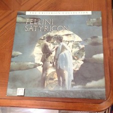 FELLINI SATYRICON CRITERION COLLECTION 6 LASERDISC BOX SET