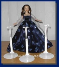 3 KAISER #2301 Doll Stands fit TINY KITTY COLLIER  Jill Little Miss Revlon