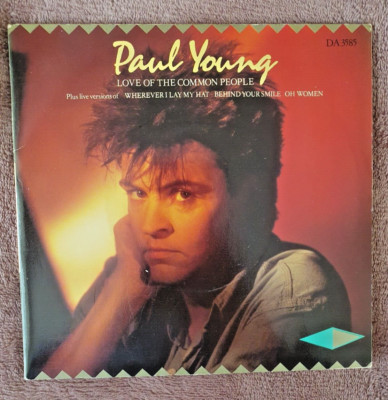 Paul Young - Love of the Common People 2 disk 7 inch Vinyl