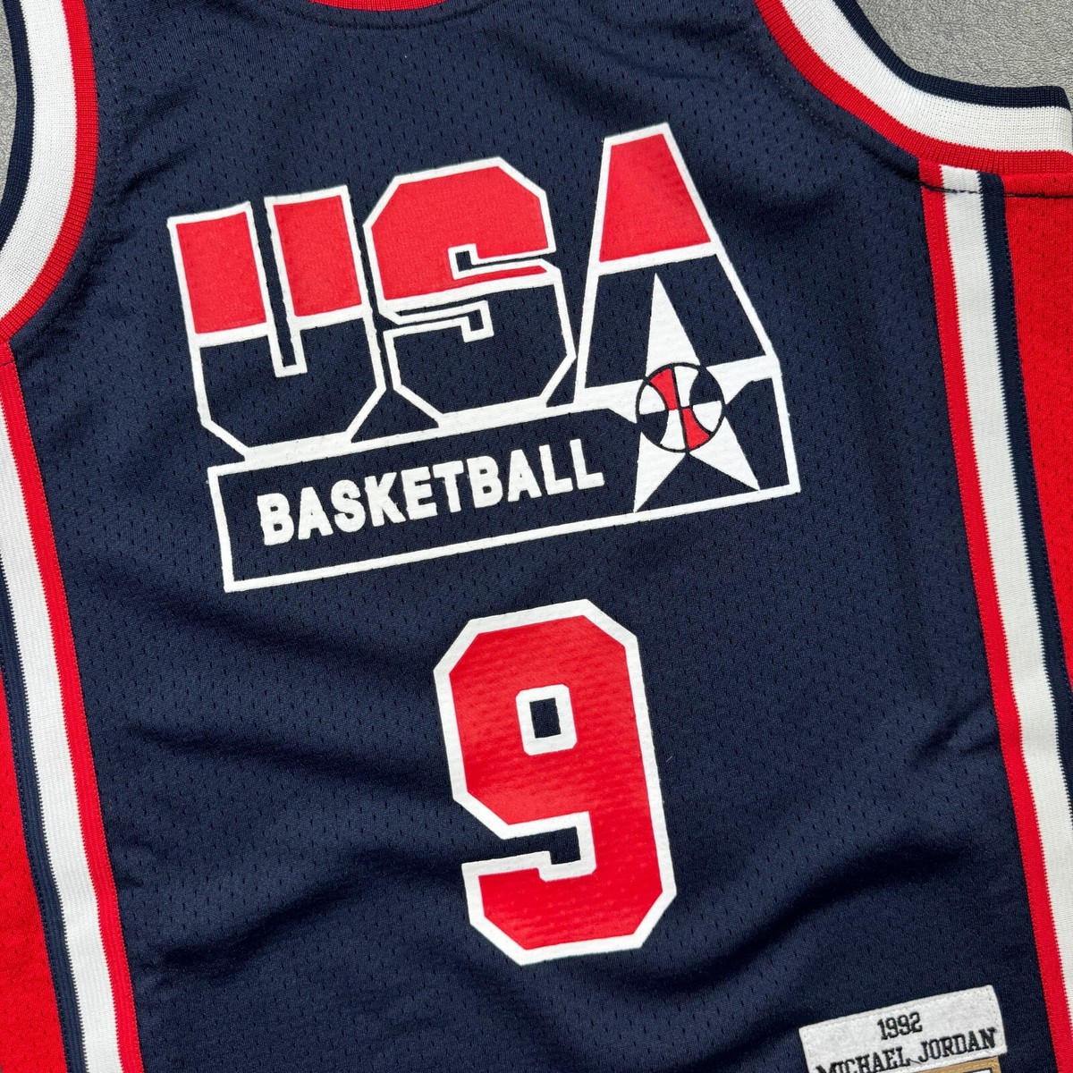 100% Authentic Michael Jordan Mitchell Ness 1992 USA Dream Team