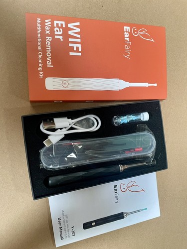 WIFI Visual Ear Wax Removal Tool with Camera Wireless Ear Cleaner - Foto 2 di 3