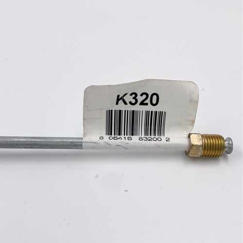 Freno de bengalo invertido o línea hidráulica FMSI K320 3/16"" X 20"" con tuerca de tubo de 3/8""-24 - Imagen 2 de 3
