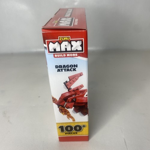 Zuru Max Build More Dragon Attack 100 plus Pieces NEW Sealed Compatible - Picture 3 of 5