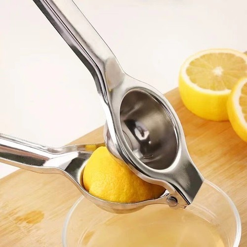 Lemon Squeezer Lime Juicer Clip Fruit Orange Citrus Manual Stainless Steel Tool - Picture 7 of 9