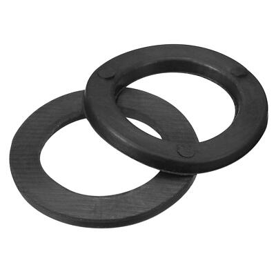 Hantelwaschmaschine, 5 Stck. 25 mm x 35 mm x 3 mm flache Gummiunterlegscheiben für Langhantel