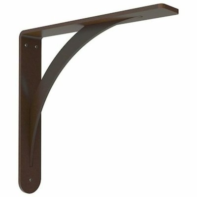12 In X 12 Inch Bronze Countertop Support Bracket For Floating