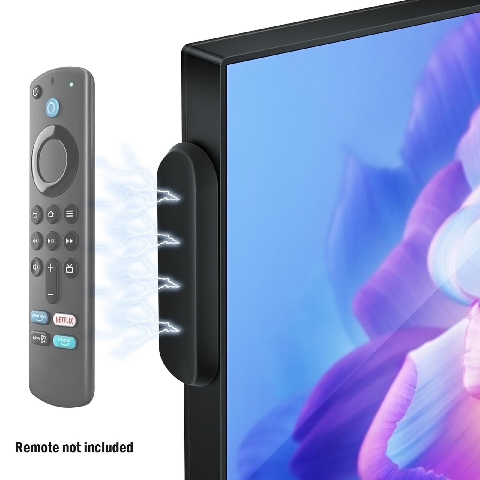 Remote Control Holder Wall Mount for Fire TV Remotes/Alexa