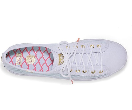 Keds Womens Alaina Marie Kickstart Mesh Waves Sneakers Size 6 Color Aqua
