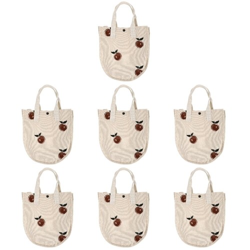 7 Pieces Shopping Bag Student All-match Handbag Portable for Women