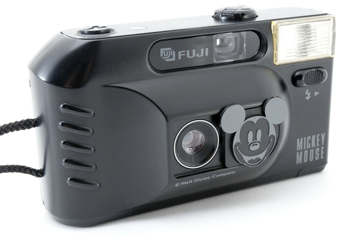 Exc+++++* Rare!! Fuji DL-7 Mickey Mouse Point & Shoot Film Camera
