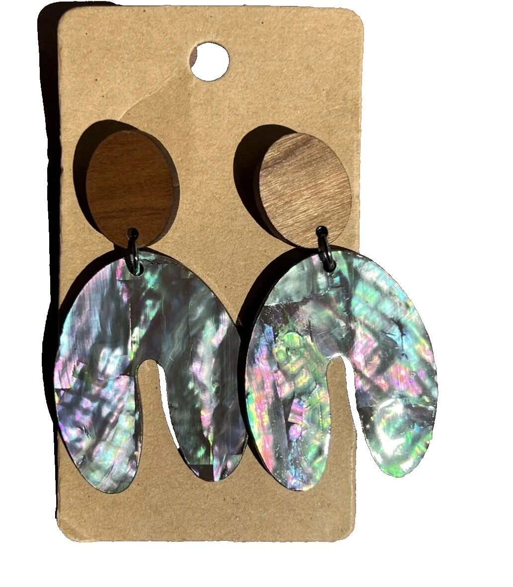 Acrílico Pendientes hechos a mano