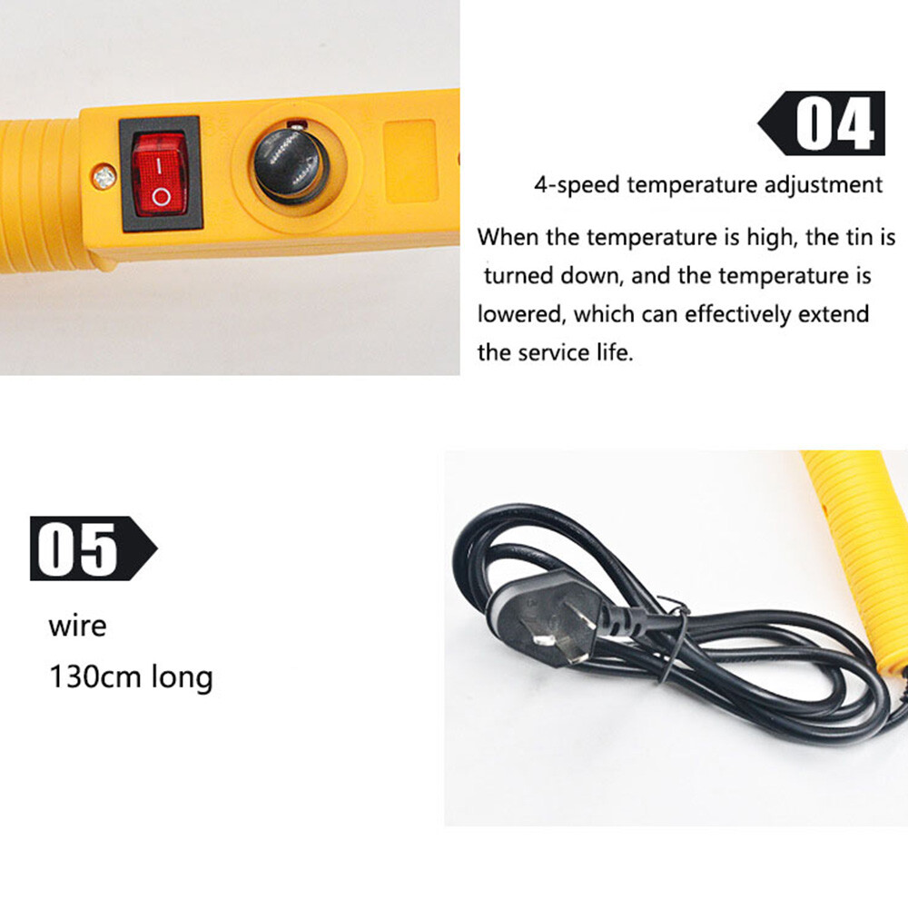 380W Electric Lead Melting Pot Solder Furnace Casting Heads Tin Temp