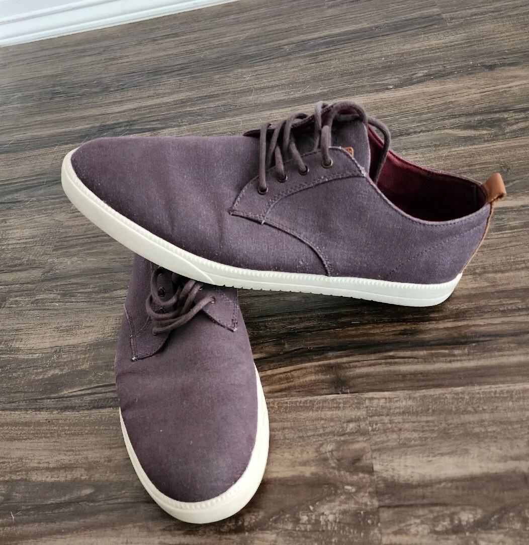 CLAE Ellington Shoes Textile Purple Canvas 10 US Men&#039;s Casual Sporty Sneakers | eBay