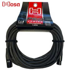 Hosa Pro Series 20 AWG 25 FT Rean XLRM to XLRF Microphone Cable HMIC-025