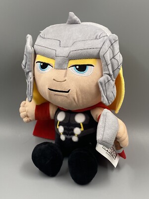 Marvel The Avengers Thor Plüsch Figur Puppe Stofftier Helm Hammer 30 cm