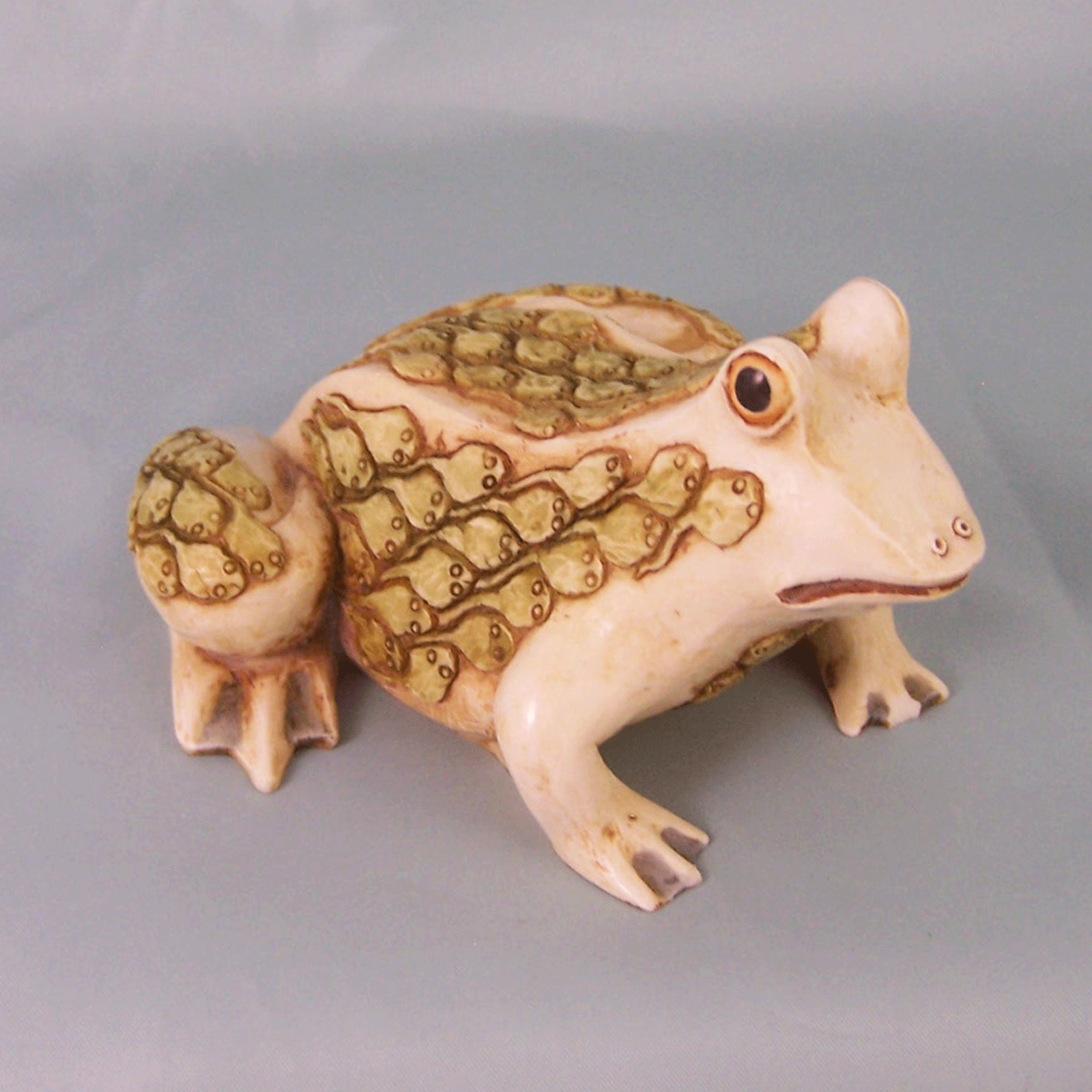 Harmony Kingdom Tad the Frog VHTF LE David Winter's Wonderland COA MIB New NOS - Picture 6 of 6