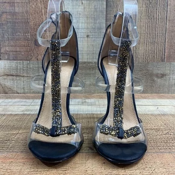 Chinese laundry clear heels hotsell