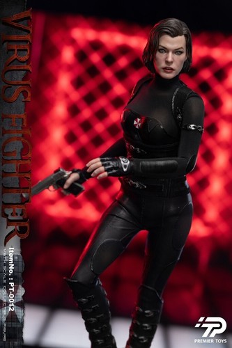 Premier Toys Resident Evil Virus Warrior Alice PT-0012 1/6Action Figure In Stock - Picture 7 of 14