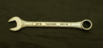 Vintage Thorsen 54018 9/16” Combination Wrench Taiwan | eBay