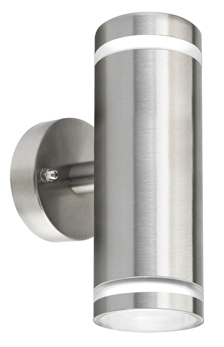LED Stainless Steel Outdoor Double Wall Light IP65 Garden Up Down Lamp ZLC308 eBay