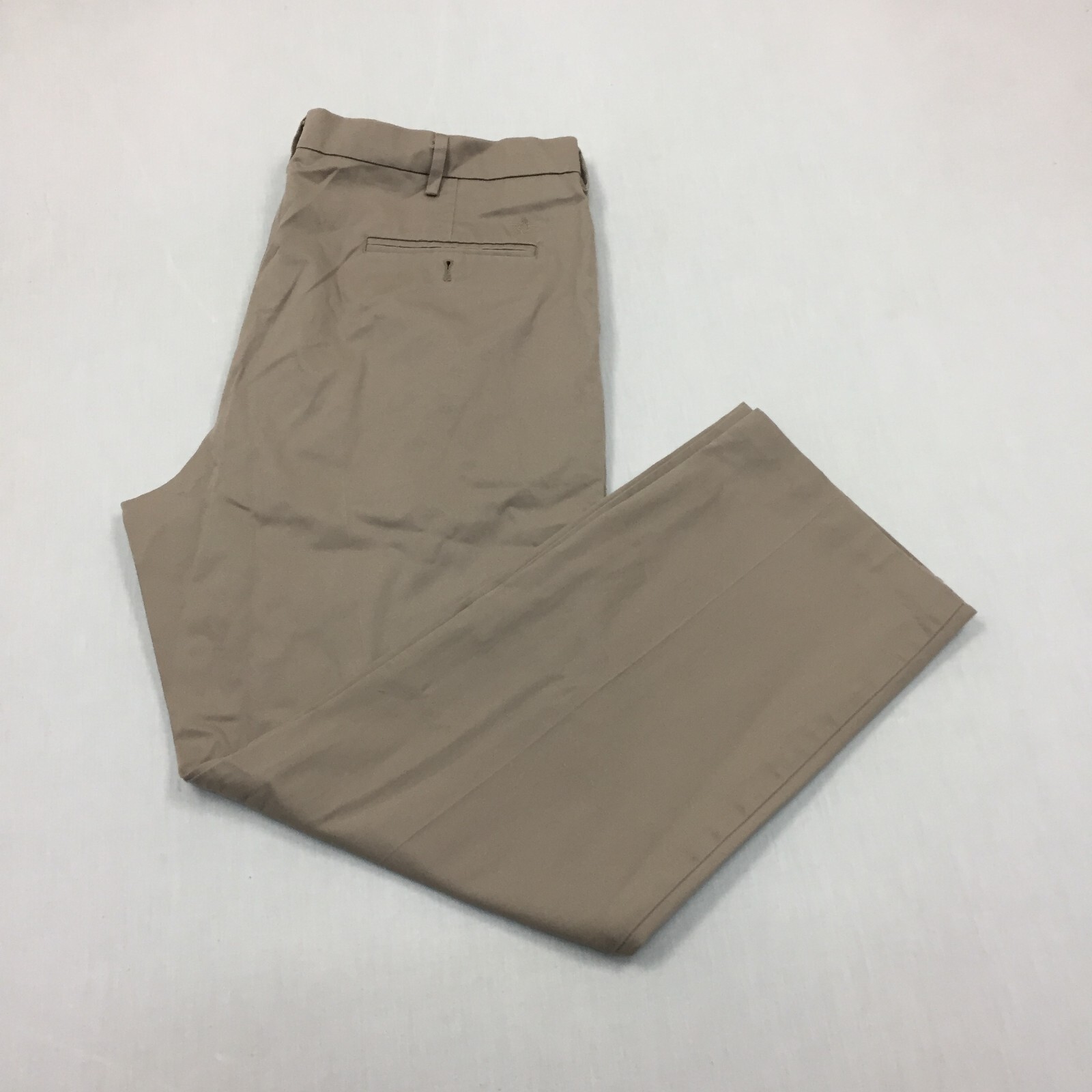 Dockers Chino Trousers Cotton Pants Straight Fit Mens Size 42W 32L Beige