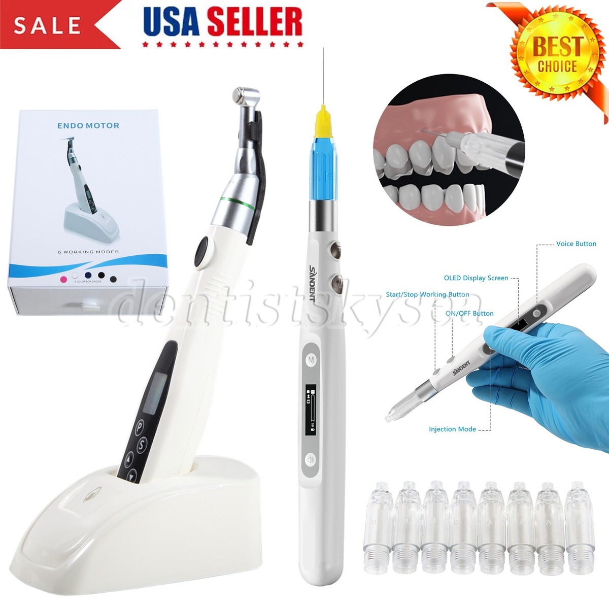 Woodpecker Style Dental Painless Oral Local Anesthesia Device