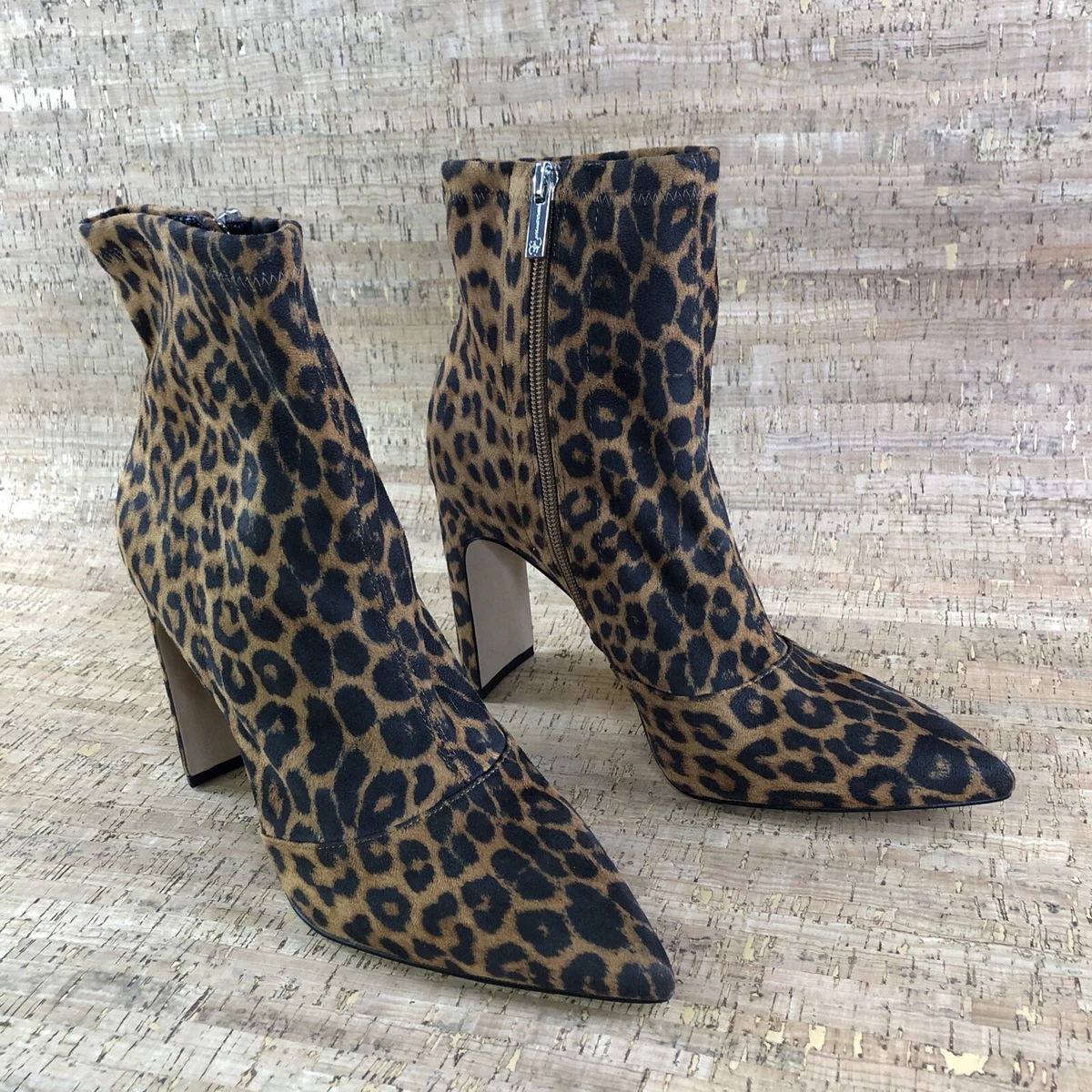 Jessica Simpson Women s Briyanne Ankle Boot Animal Print Size 9M