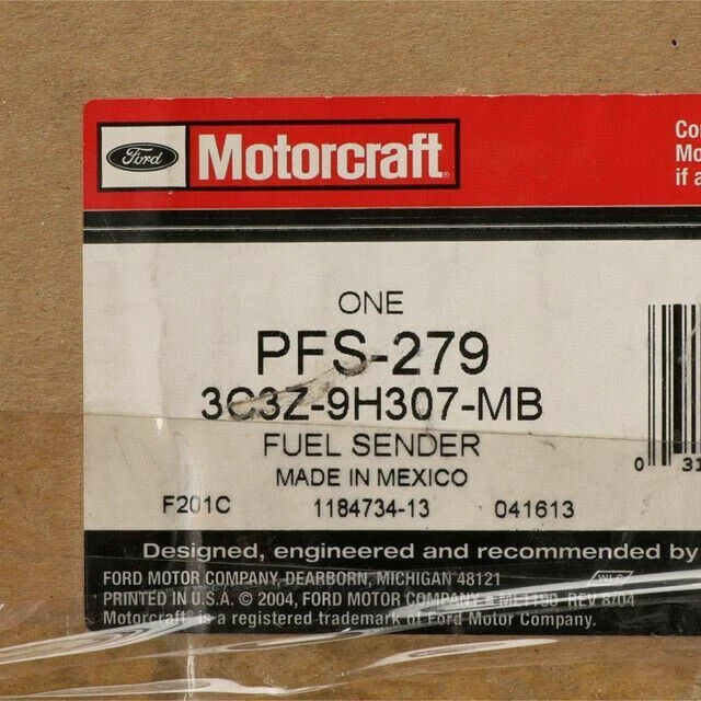 Conjunto de bomba de combustible Super Duty Ford 1999-2004 F250 F350 F450 3C3Z9H307 MB OEM NUEVO Foto 4 de 4