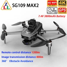 ZLL SG109MAX2 Drone GPS 3-axis Gimbal 4K HD Camera Obstacle Avoidance Quadcopter