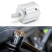 Chrome Aluminum Rear Fender Seat Bolt Screw For Harley Touring Softail Dyna XL