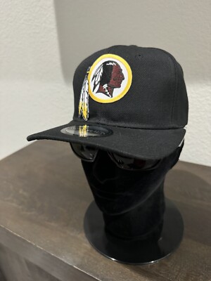 Casquette Trucker Rétro Washington Redskins - Logo Brodé - Bordeaux - Taille Ajustable - NFL