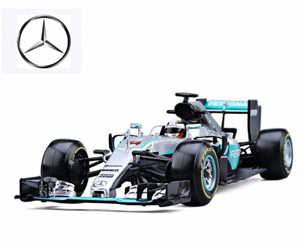 Bburago 1:18 Formula F1 Mercedes AMG 44# Lewis Hamilton Model Racing Car