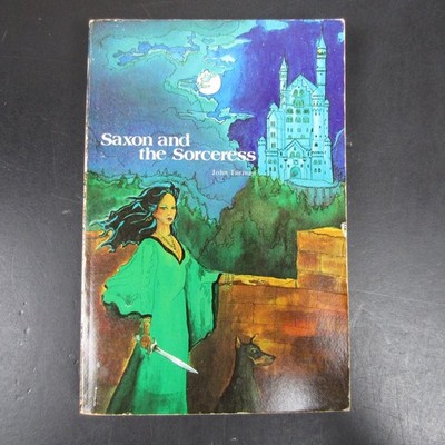 Saxon and the Sorceress John R. Turman 1978 Fantasy Sci-Fi Morganland Press PB