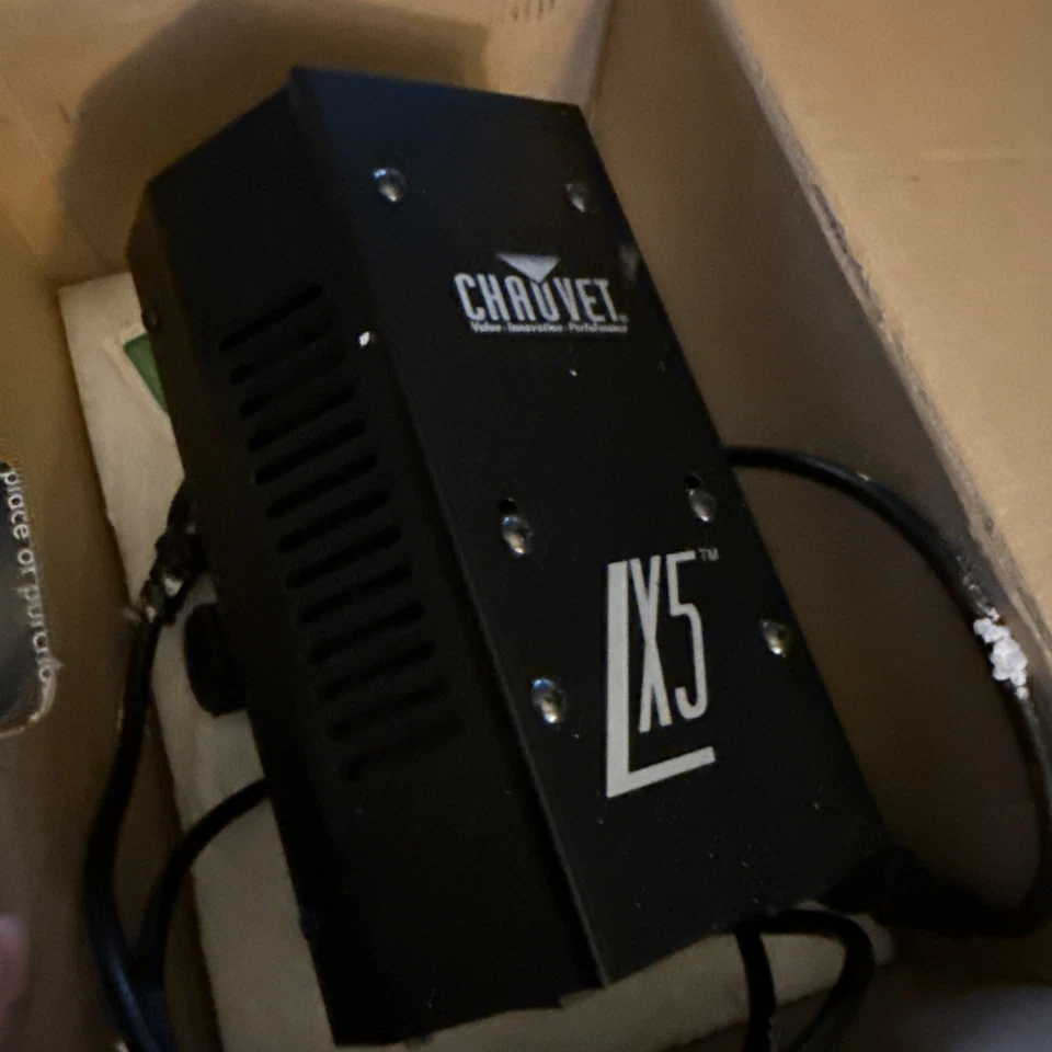 Chauvet LX-5 LED Moonflower Effect Light for DJs w/ Power Cable Complete Works! - Image 3 of 3