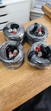 Lot Of 4 Original Lorex MCBL-BNCW 60FT BNC security video / power cable