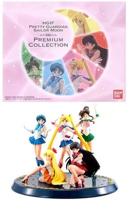 HGIF Sailor Moon Premium Collection Figure set Mercury Mars Jupiter Venus Used