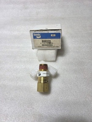 Bendix 800372  SC-3 - 1/2  Male - Female Brass Single Check Valve