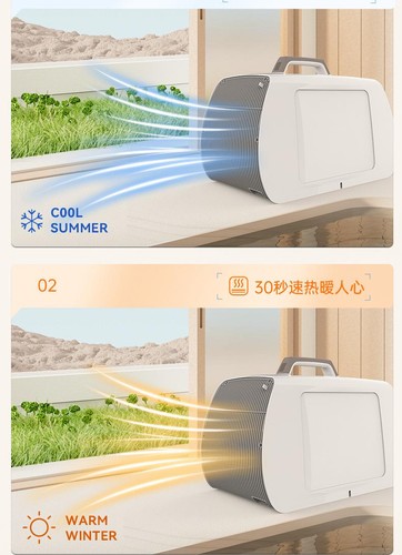 Portable Air Conditioner Cooler Fan Air Conditioning 5500BTU Cooling&Heat - Picture 3 of 9