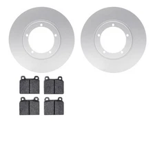 Dynamic Friction Company 4502-02024 Geospec Rotors With 5000 Brake Pads