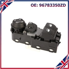 RHD Power Window Switch For Citroen Berlingo Dispatch Peugeot Expert 96783350ZD