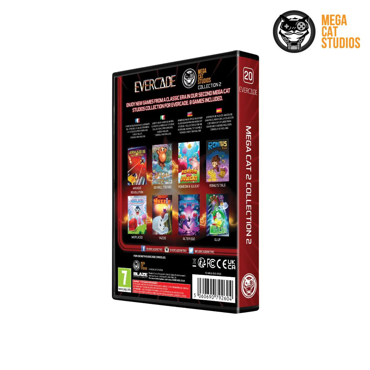 Evercade Mega Cat Studios 2 Cartouche n° 20 Premium pour Collectionneur - 2
