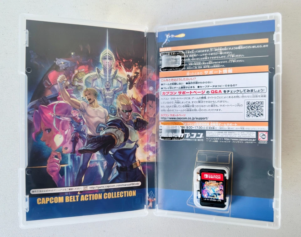 Capcom Belt Action Collection Nintendo Switch Asian Import Like New - Image 4 of 4