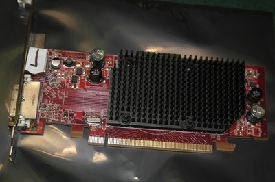 ATI Radeon HD 2400 Pro 256 MB Silent B170 working S-video DVI
