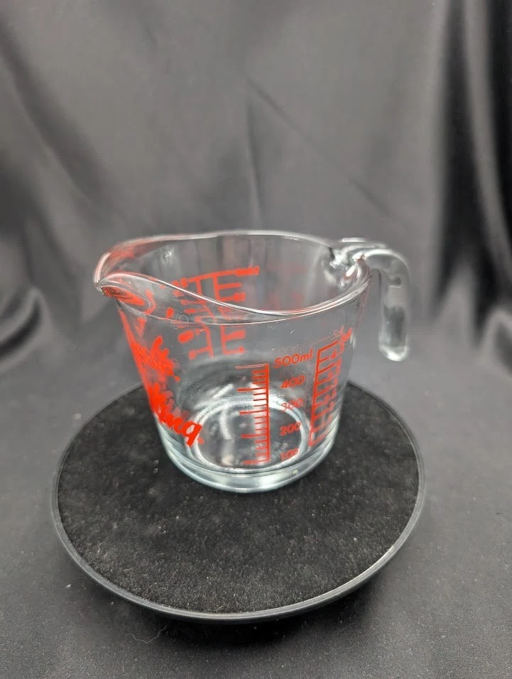Vintage Anchor Hocking Fire-King 2 Cup Glass Measuring Cup - Image 2 of 4