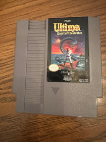 NES Nintendo Ultima Quest of the Avatar CIB