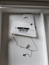 Kendra Scott Jaimee Silver Metal Necklace